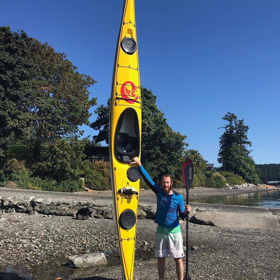 Daniel O'Connor in Canada before heading back to Auckland Sea Kayaks New Zealand