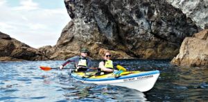 Great barrier island sea kayak
