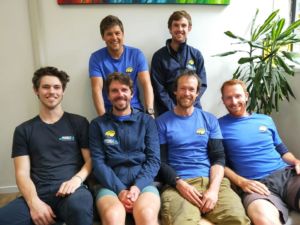 Some of the Auckland Sea Kayaks team 2019
