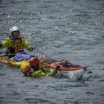 sea kayak rescue training with Auckland sea kayaks