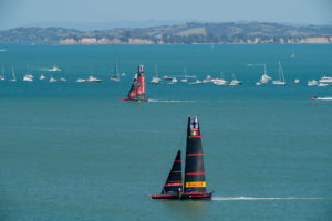 Americas Cup Auckland best place to view sea kayak